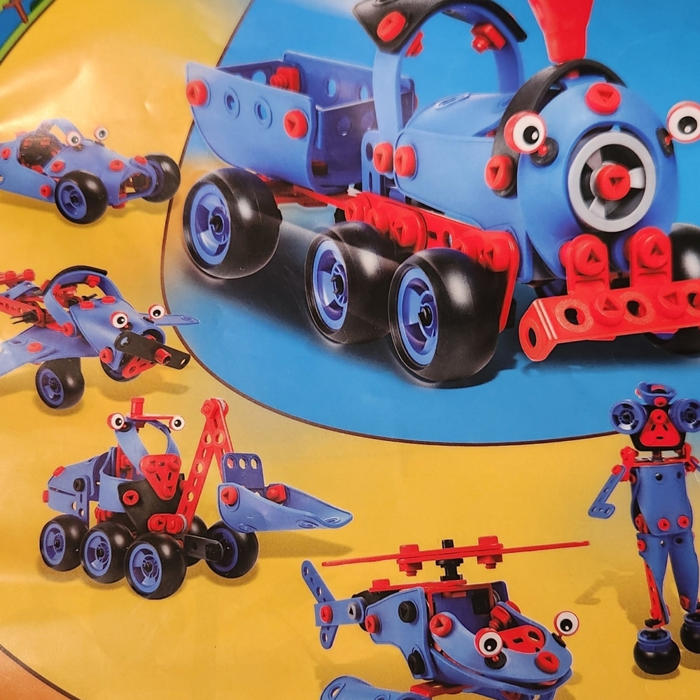 Meccano 2010 Vintage 3 In 1 STEM Build Set